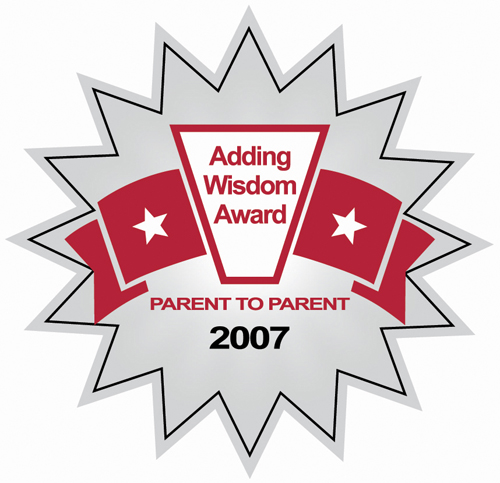 Parent to Parent Adding Wisdom Award